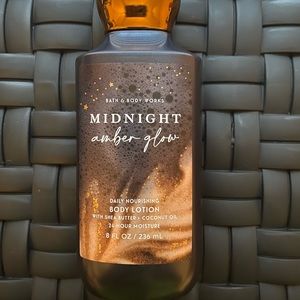 Bath&Body Works Midnight Amber Glow Body Lotion. 8 Fl Oz